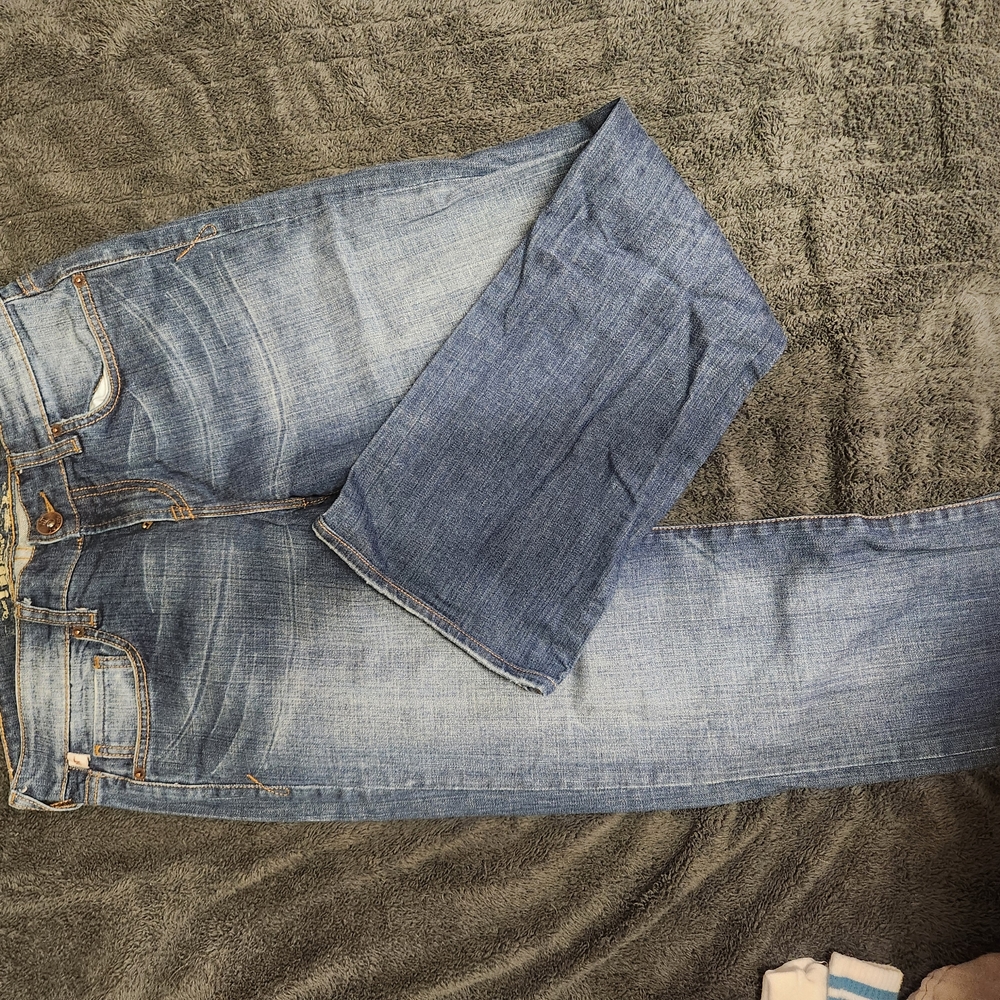 Women's Boot Cut Jeans in Blue